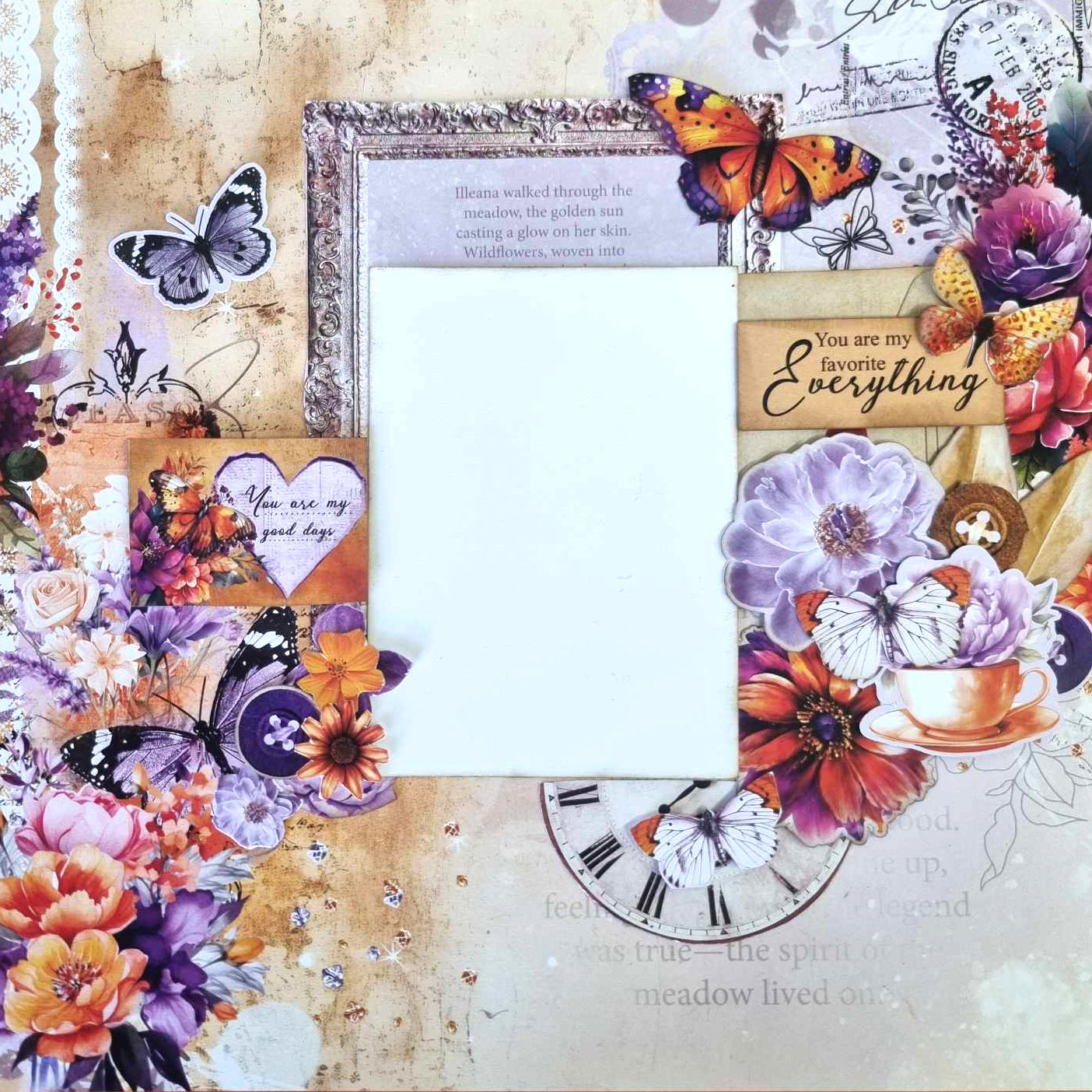 3Quarters Designs - Dawn's Glow - 12"x12" Pack