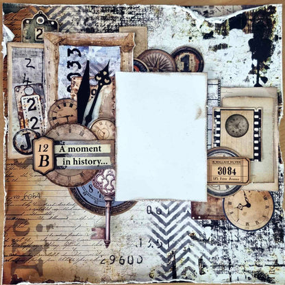 3Quarters Designs - Eclectic Clockwork - 12"x12" Pack