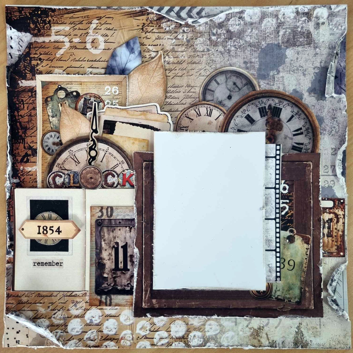 3Quarters Designs - Eclectic Clockwork - 12"x12" Pack
