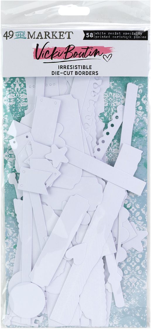 49 And Market Die-Cuts - Irresistible Die-Cut Borders by Vicki Boutin
