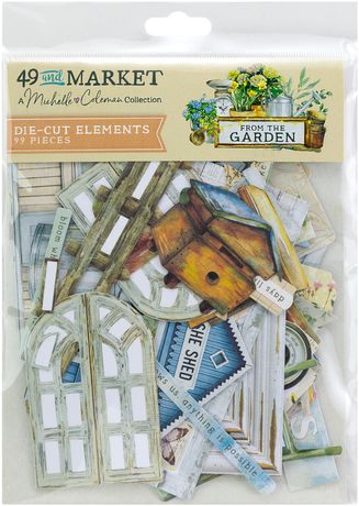 49 and Market - From The Garden Ephemera Set by Michelle Coleman