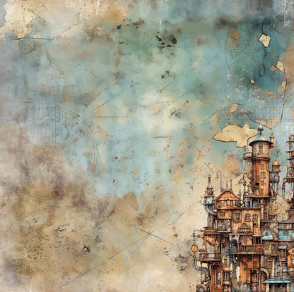 Steampunk Town - Mini Collection Paper Pack