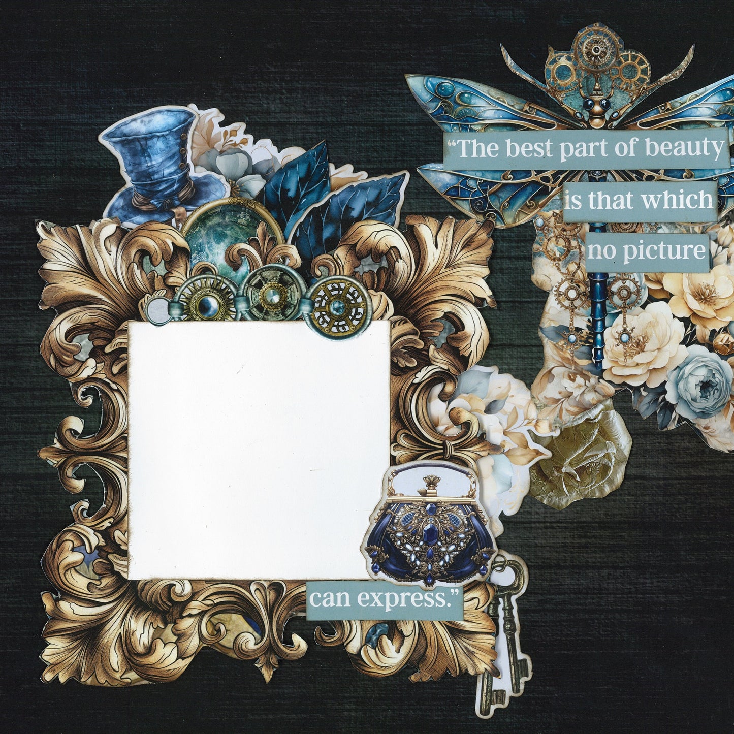 3Quarters Designs - Grunged Baroque - 12"x12" Pack