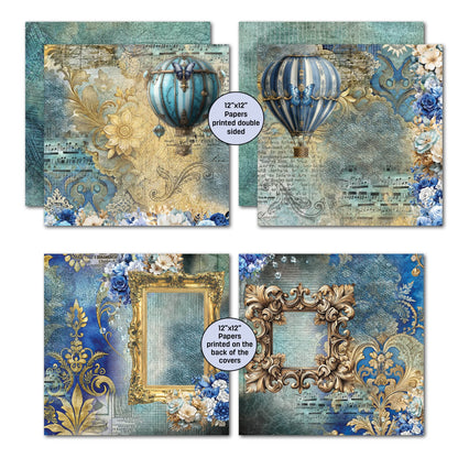 3Quarters Designs - Grunged Baroque - 12"x12" Pack