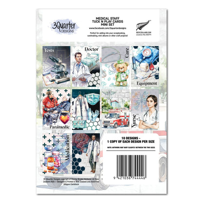 3Quarters Designs - Medical Staff - Mini Collection + Mini Tuck n Plays