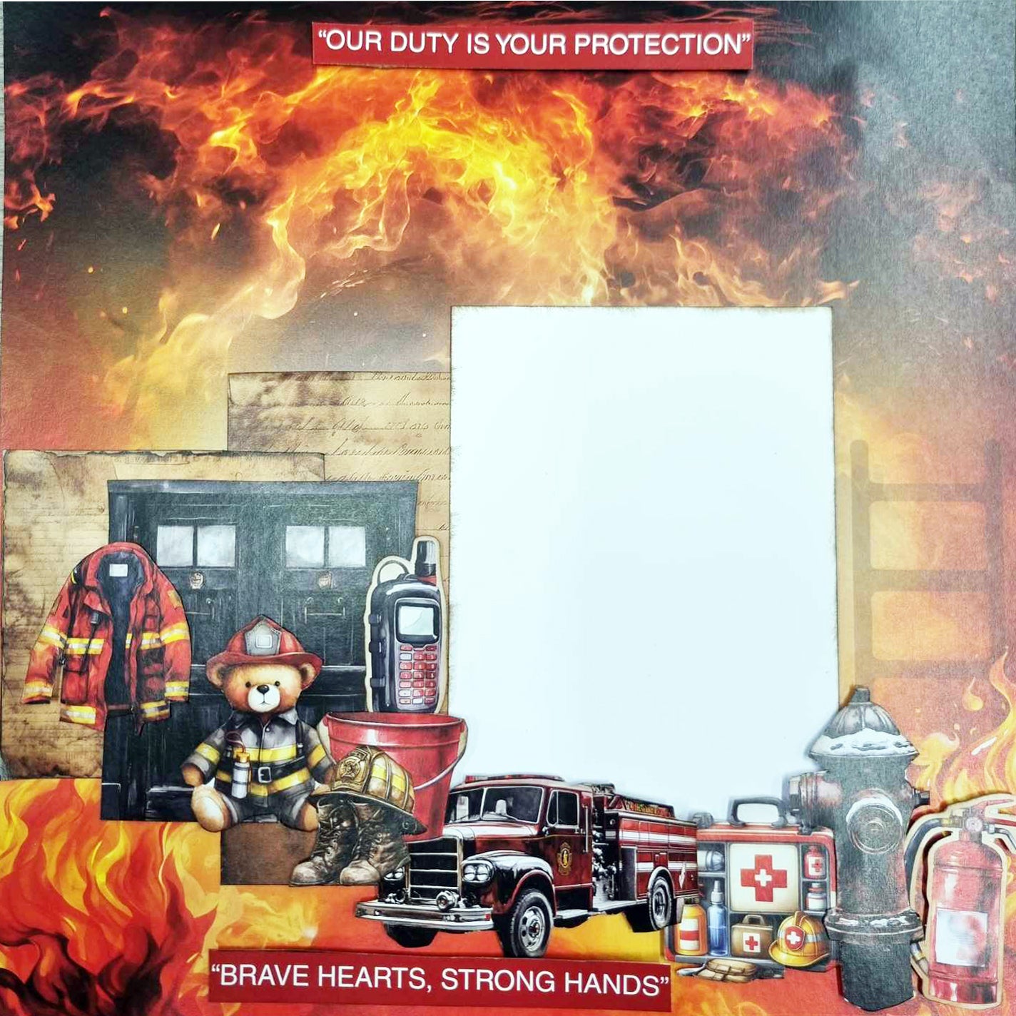 3Quarters Designs - Fire Fighters - Mini Collection + Mini Tuck n Plays