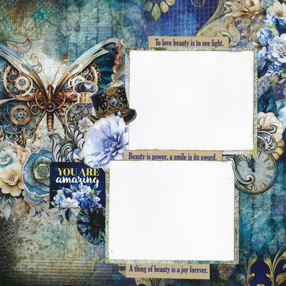 3Quarters Designs - Grunged Baroque - 12"x12" Pack
