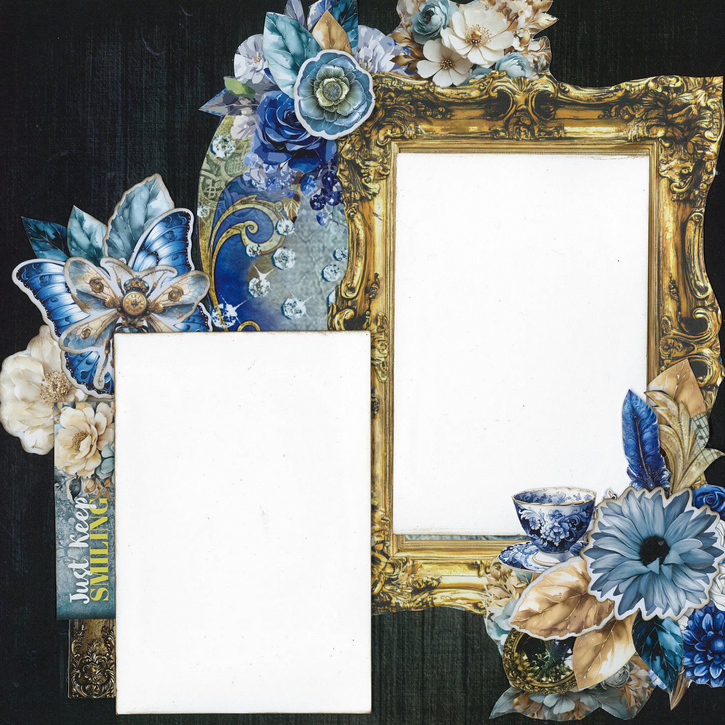3Quarters Designs - Grunged Baroque - 12"x12" Pack