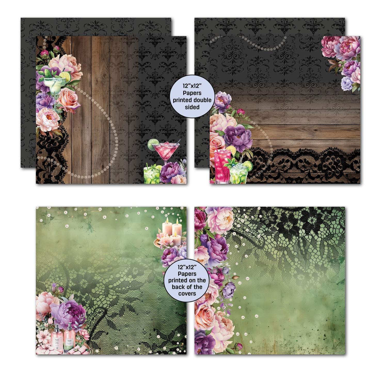 3Quarters Designs - Girls Weekend - 12"x12" Pack