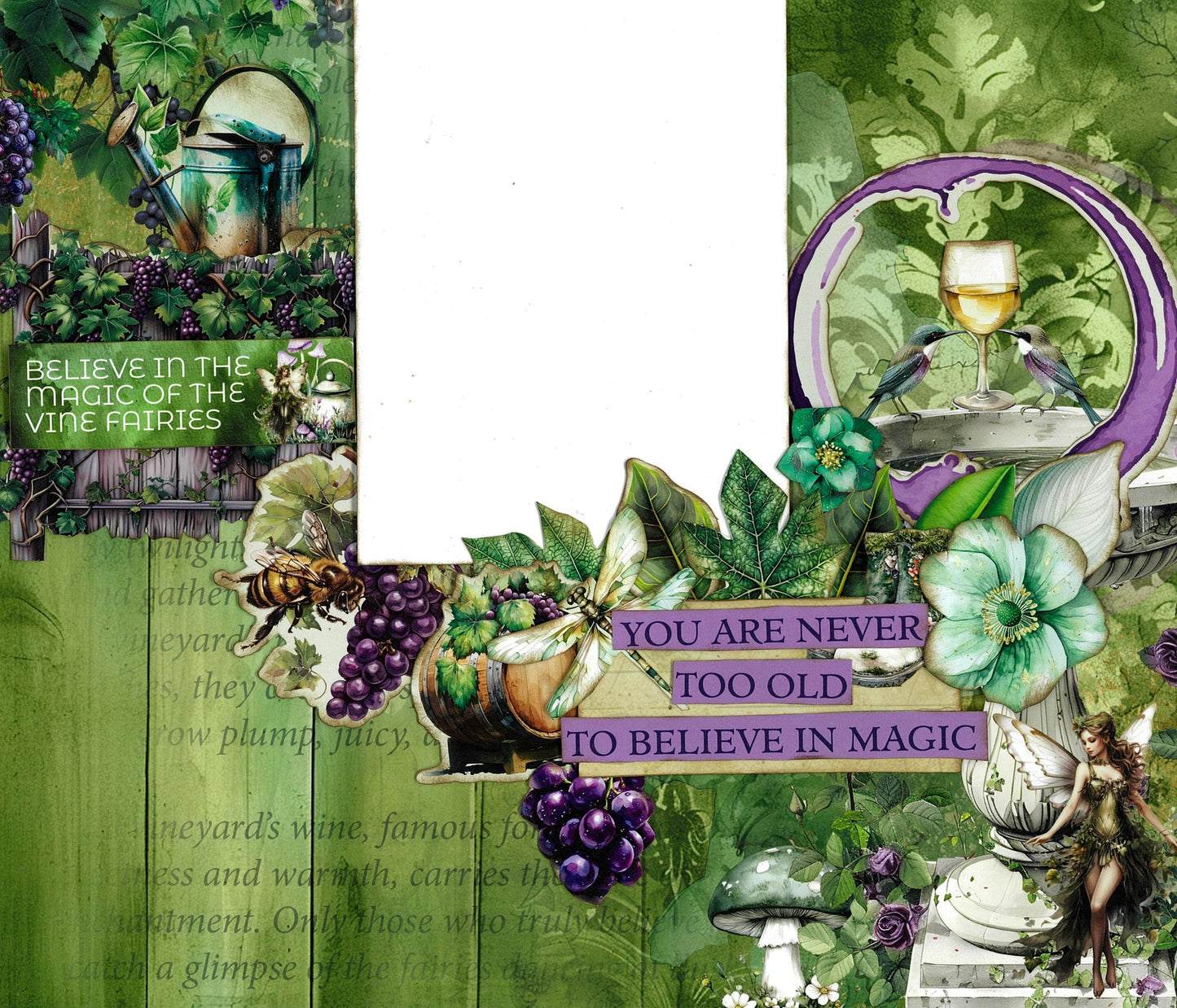 3Quarters Designs - Magical Vines - 12"x12" Pack