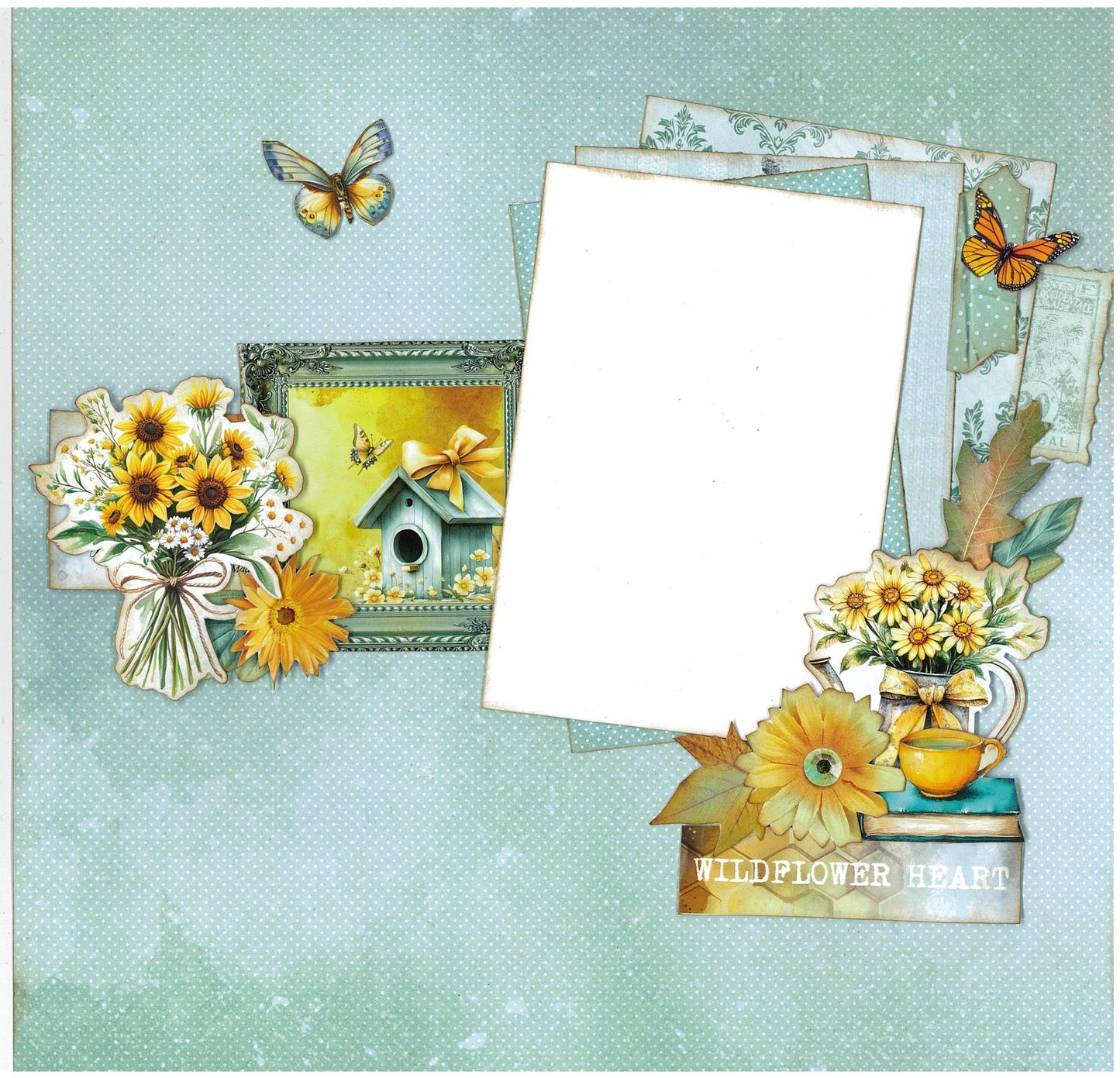 3Quarters Designs - Honey Fields - 12"x12" Pack