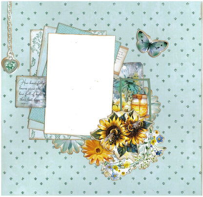 3Quarters Designs - Honey Fields - 12"x12" Pack