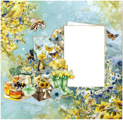3Quarters Designs - Honey Fields - 12"x12" Pack