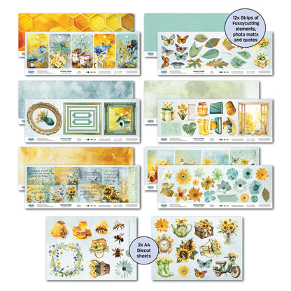 3Quarters Designs - Honey Fields - 12"x12" Pack