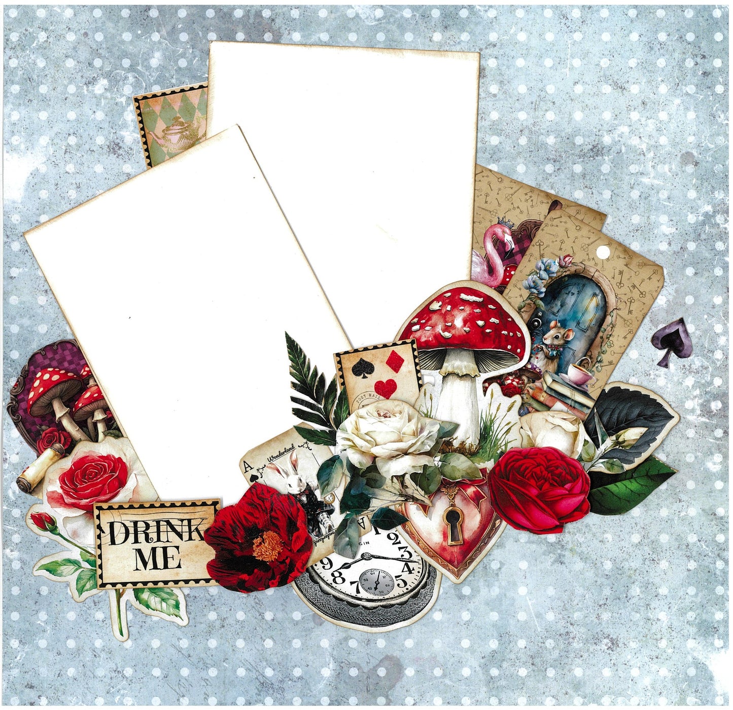 3Quarters Designs - Red Queen - 12"x12" Pack