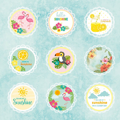 Sunshine & Lemonade Cardstock Pack 12"X12" 24/Pkg