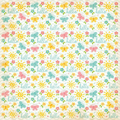 Sunshine & Lemonade Cardstock Pack 12"X12" 24/Pkg