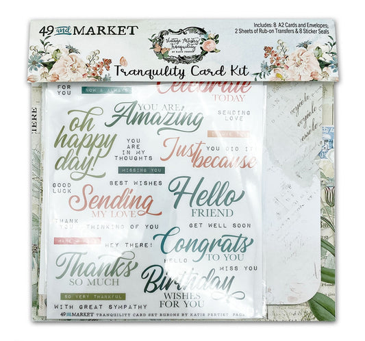 Vintage Artistry - Tranquility Card Kit