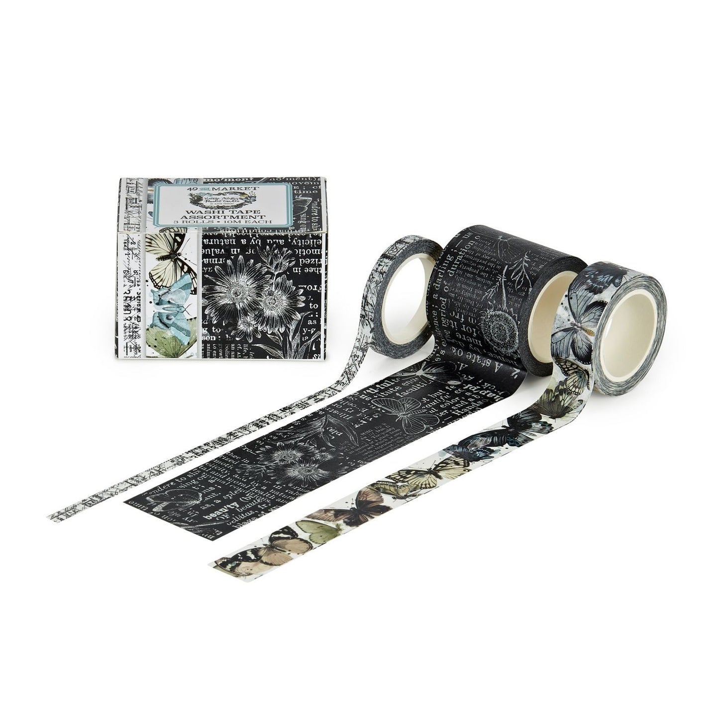 49 And Market Vintage Artistry Moonlit Garden Washi Tape