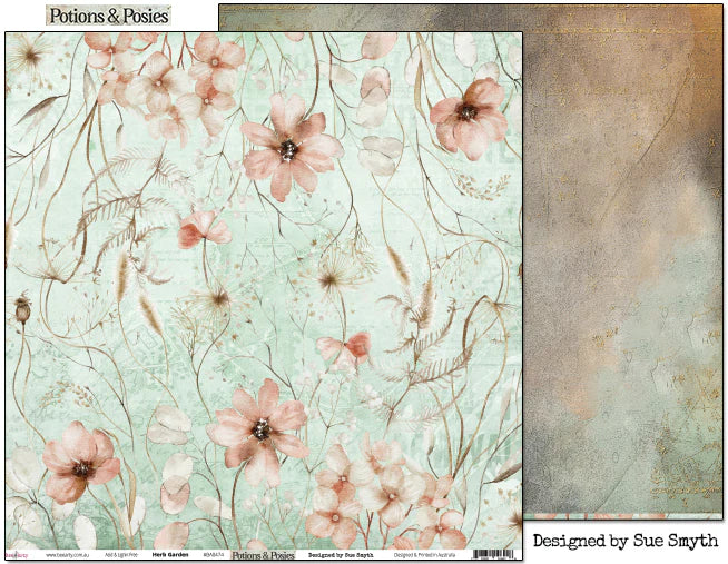 Bee Arty - Potions & Posies Collection by Sue Smyth