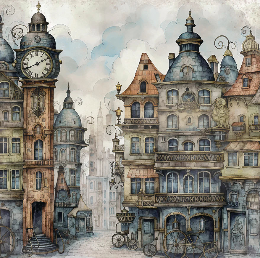 Steampunk Town - Mini Collection Paper Pack