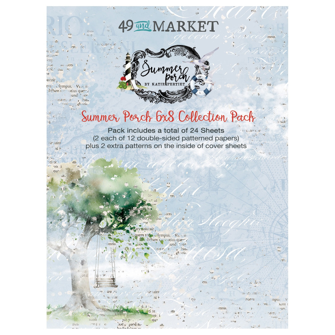 Summer Porch Collection Pack 6"X8"