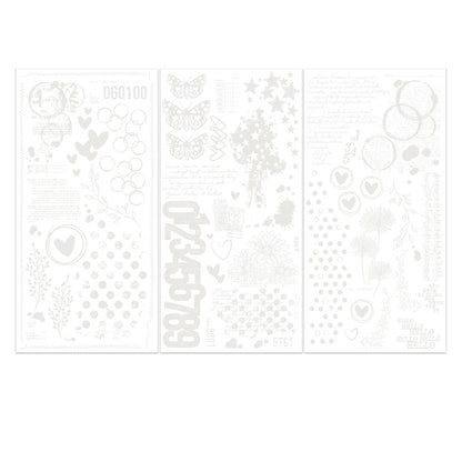 49 And Market Rub-On Transfer Set - Irresistible Curiosities by Vicki Boutin