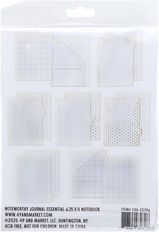 49 And Market Notebook 6"X8" - Noteworthy Journal Essentials by Vicki Boutin