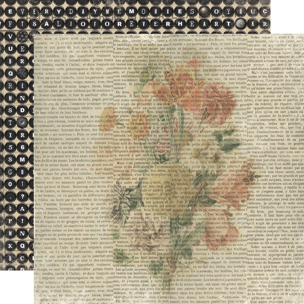 Simple Stories Collection Kit 12"X12" - Simple Vintage Junk Drawer