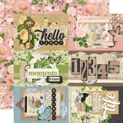 Simple Stories Collection Kit 12"X12" - Simple Vintage Junk Drawer