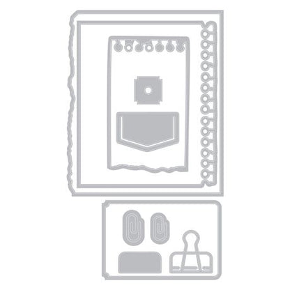 Sizzix Clear Stamp With Framlits Die By 49 & Market - Creative Combos