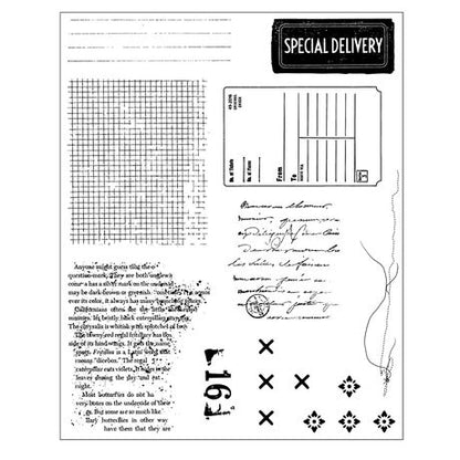 Sizzix Clear Stamp With Framlits Die By 49 & Market - Creative Combos