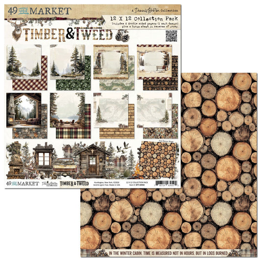 Timber & Tweed 12x12 Collection Pack by Dennis Bruton
