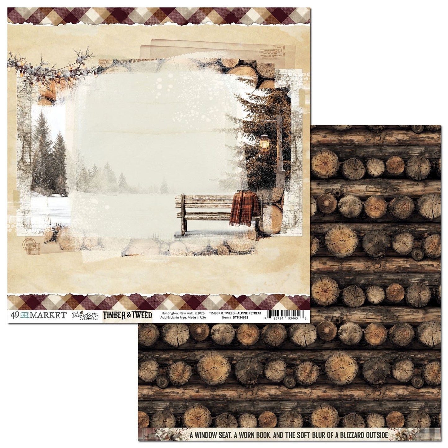 Timber & Tweed 12x12 Collection Pack by Dennis Bruton