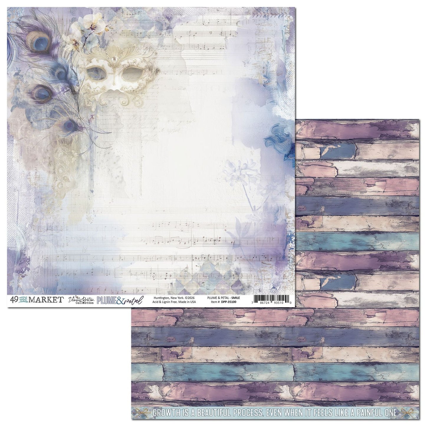Plume & Petal 12x12 Collection Pack by Dennis Bruton