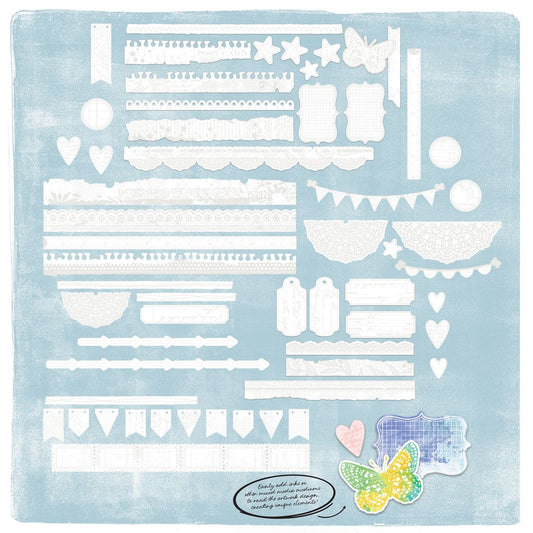 49 And Market Die-Cuts - Irresistible Die-Cut Borders by Vicki Boutin