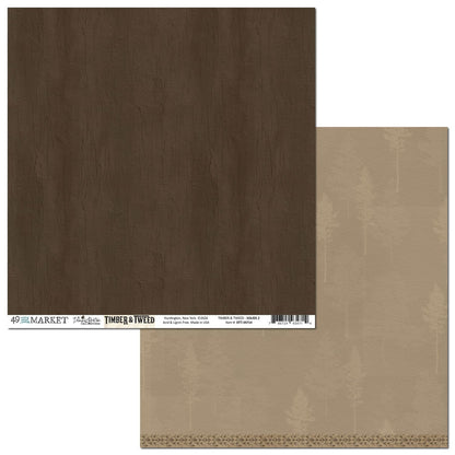 Timber & Tweed 12x12 Solid Cardstock Pack by Dennis Bruton