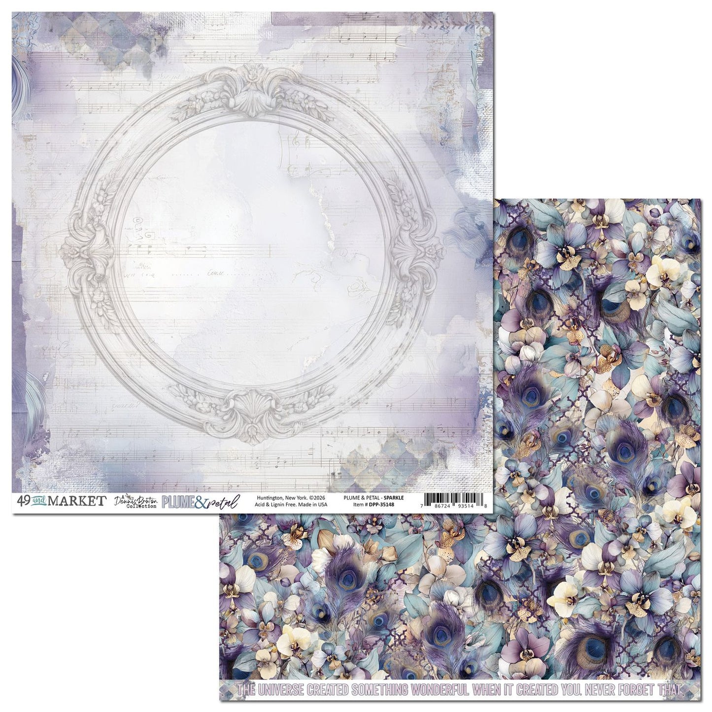Plume & Petal 12x12 Collection Pack by Dennis Bruton