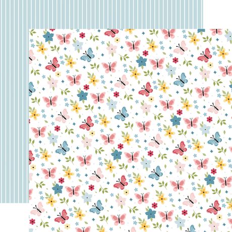In Full Bloom Collection Paper Pack 12"X12"
