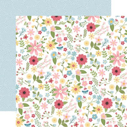 In Full Bloom Collection Paper Pack 12"X12"