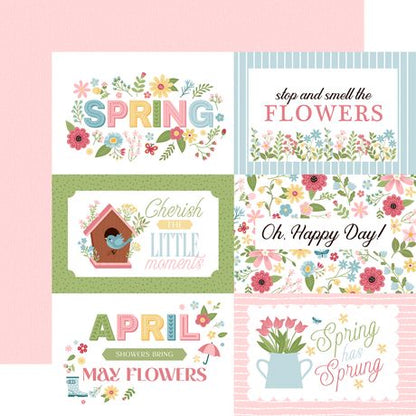 In Full Bloom Collection Paper Pack 12"X12"