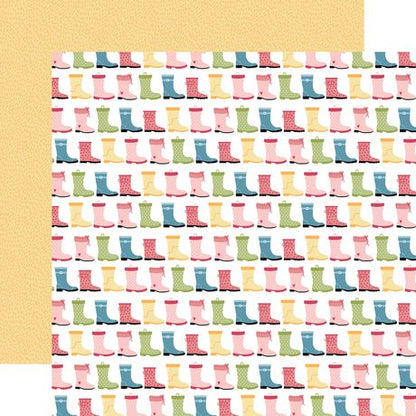 In Full Bloom Collection Paper Pack 12"X12"