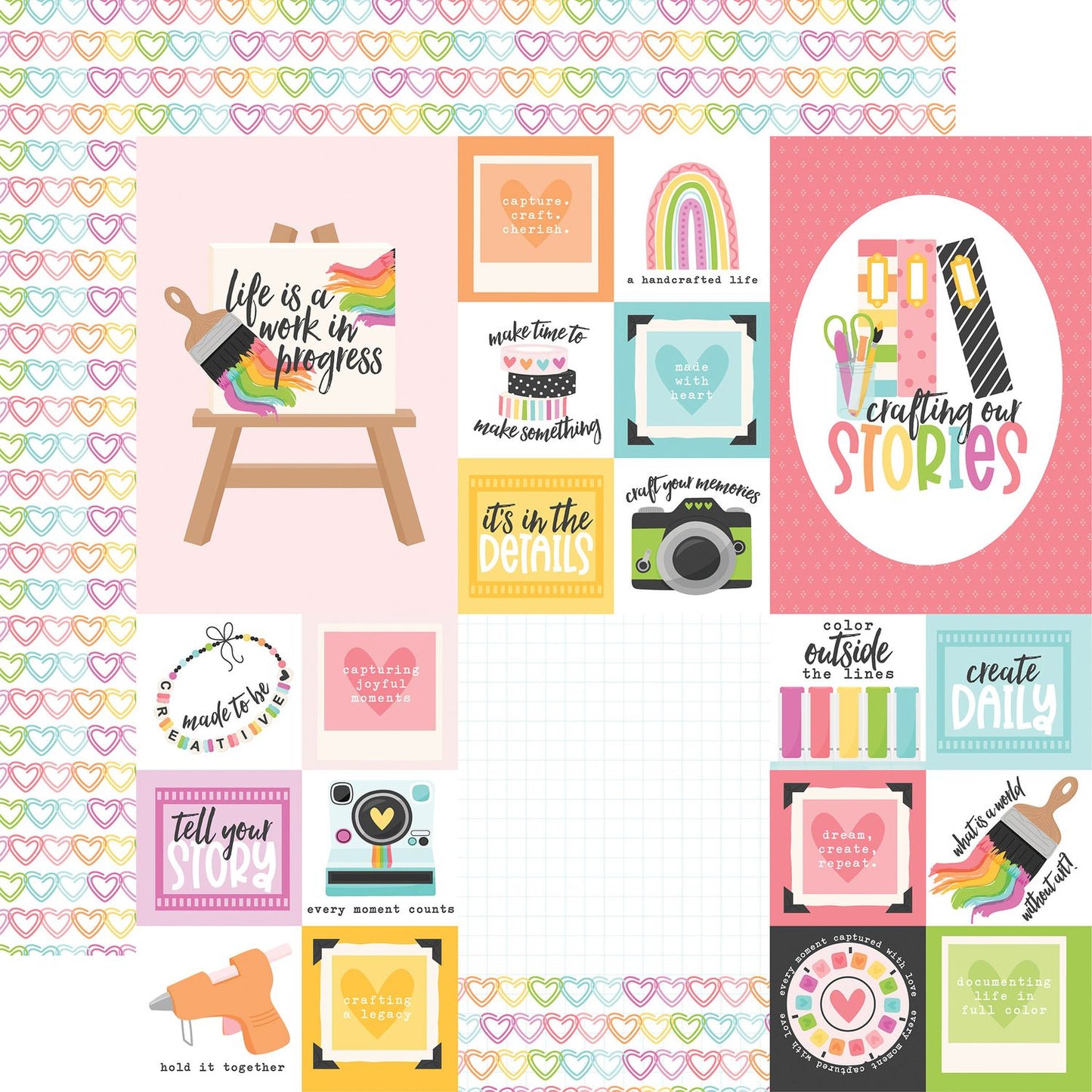 Craft Room Collection Paper Pack 12"X12"