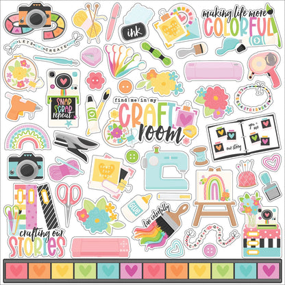 Craft Room Collection Paper Pack 12"X12"