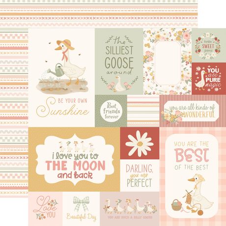 Silly Goose Collection Paper Pack 12"X12"