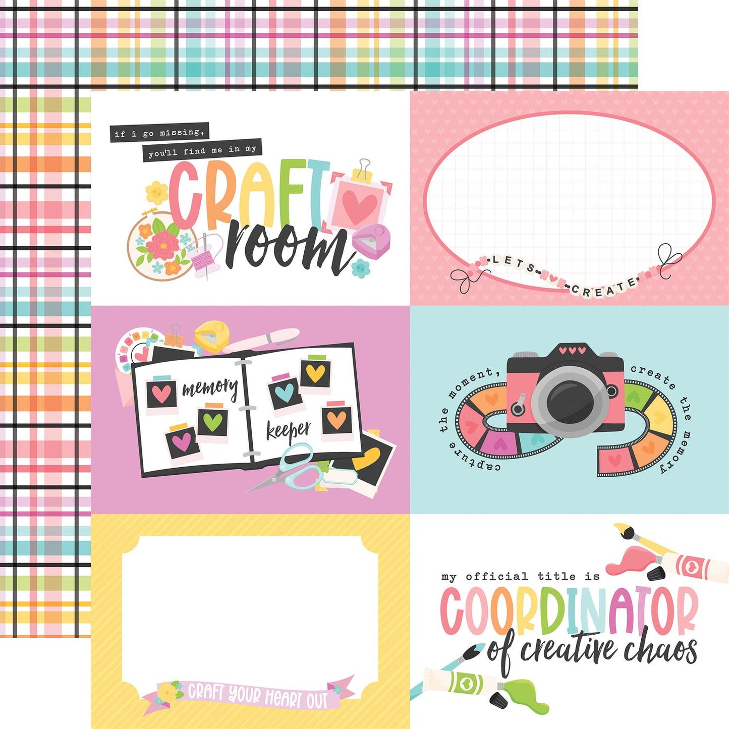 Craft Room Collection Paper Pack 12"X12"