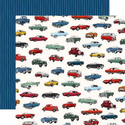 Cars Collection Paper Pack 12"X12" by Steven Duncan