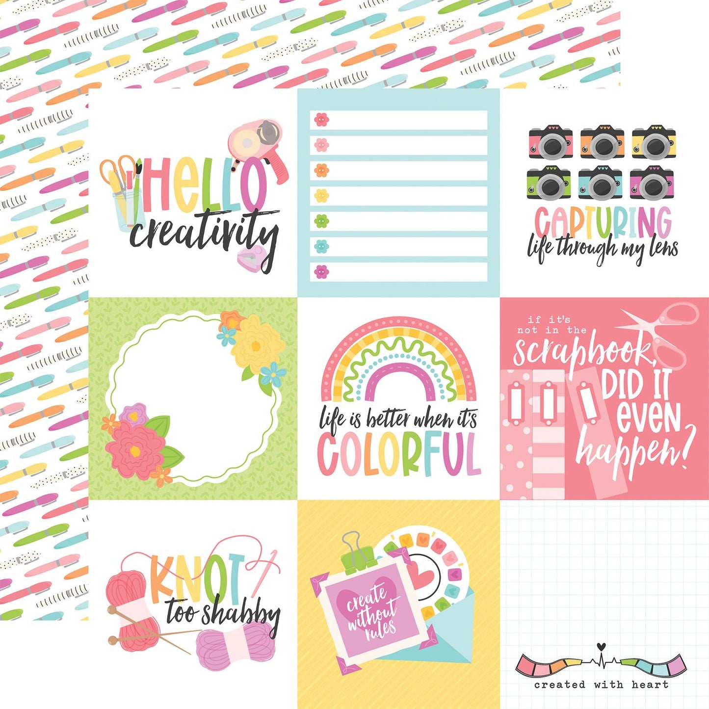 Craft Room Collection Paper Pack 12"X12"