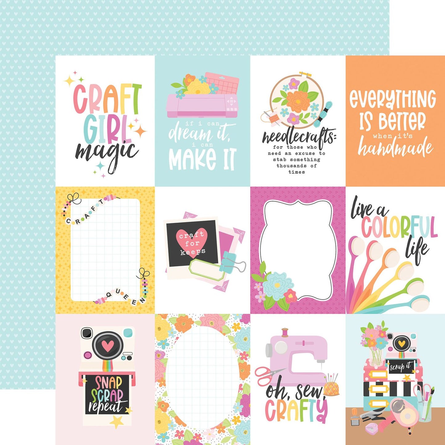 Craft Room Collection Paper Pack 12"X12"