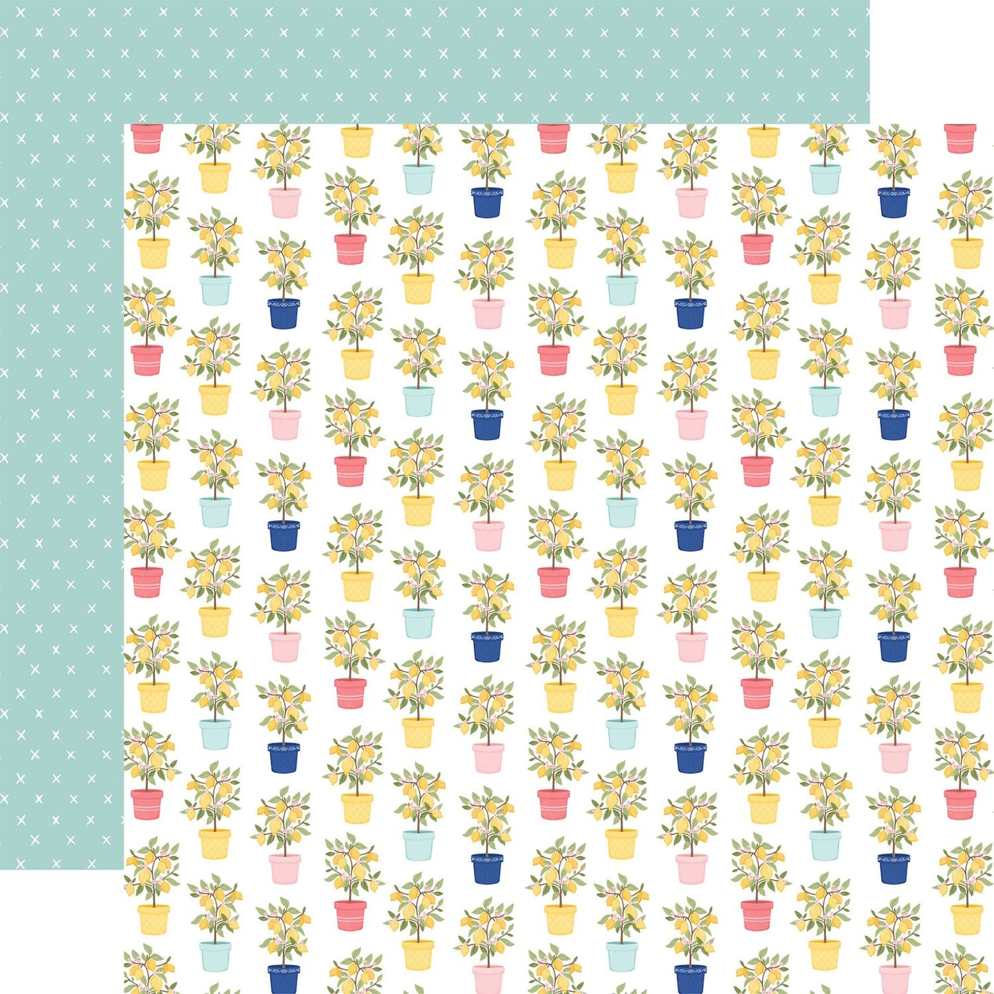 Lemonade Collection Paper Pack 12"X12"